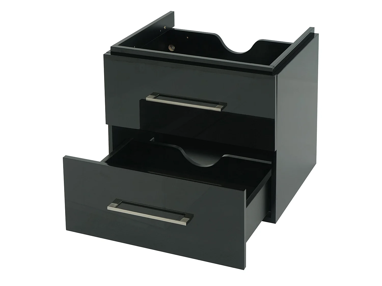 Premium Meuble sous-lavabo MCW-D16,  noir