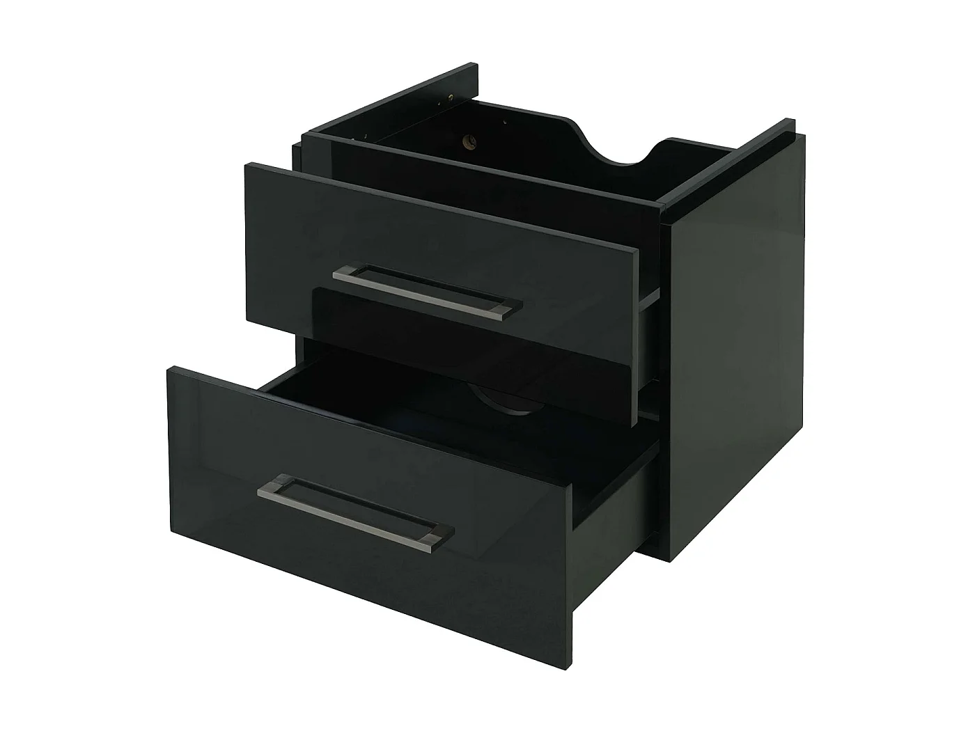 Premium Meuble sous-lavabo MCW-D16,  noir