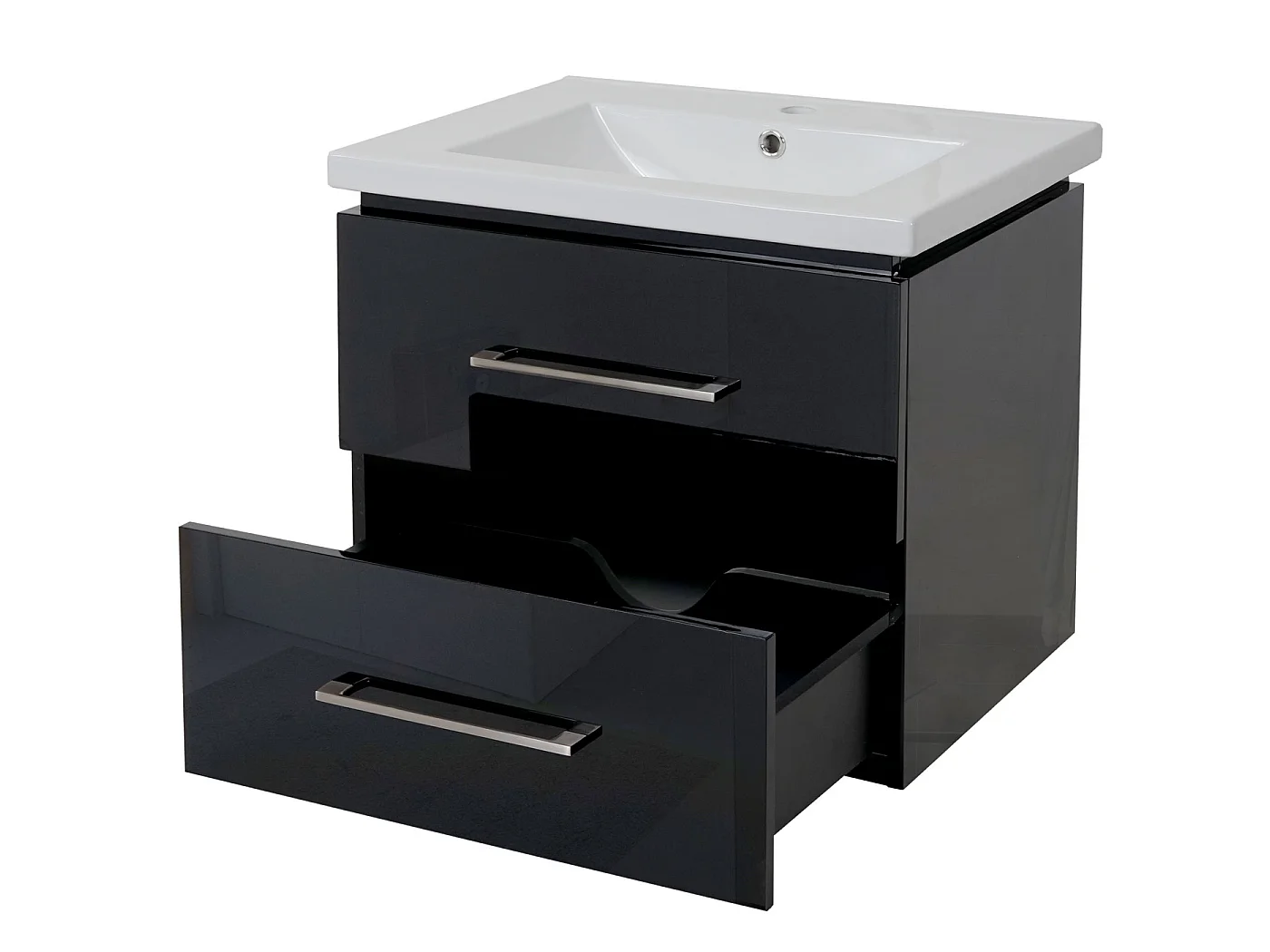Premium Meuble sous-lavabo MCW-D16,  noir
