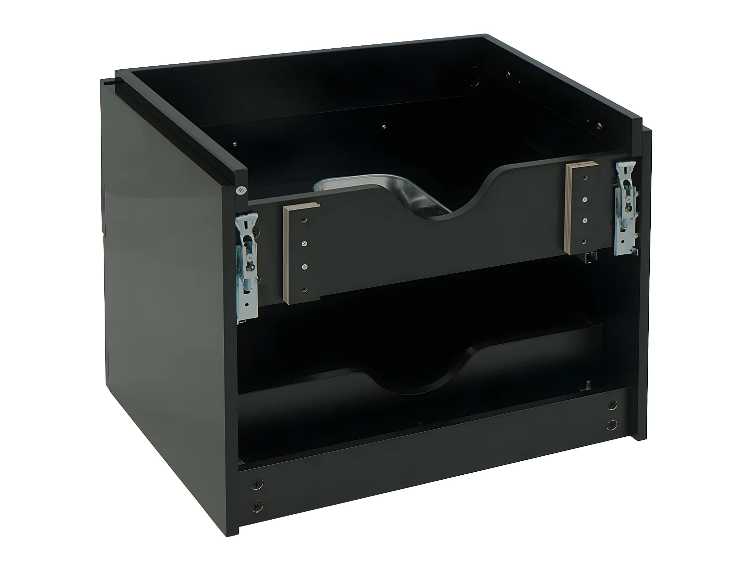 Premium Meuble sous-lavabo MCW-D16,  noir