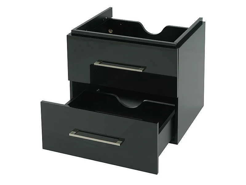 Premium Meuble sous-lavabo MCW-D16,  noir