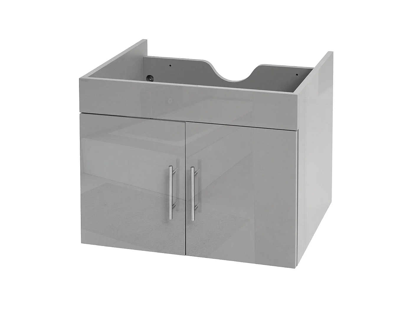 Meuble sous-lavabo MCW-D16,  gris