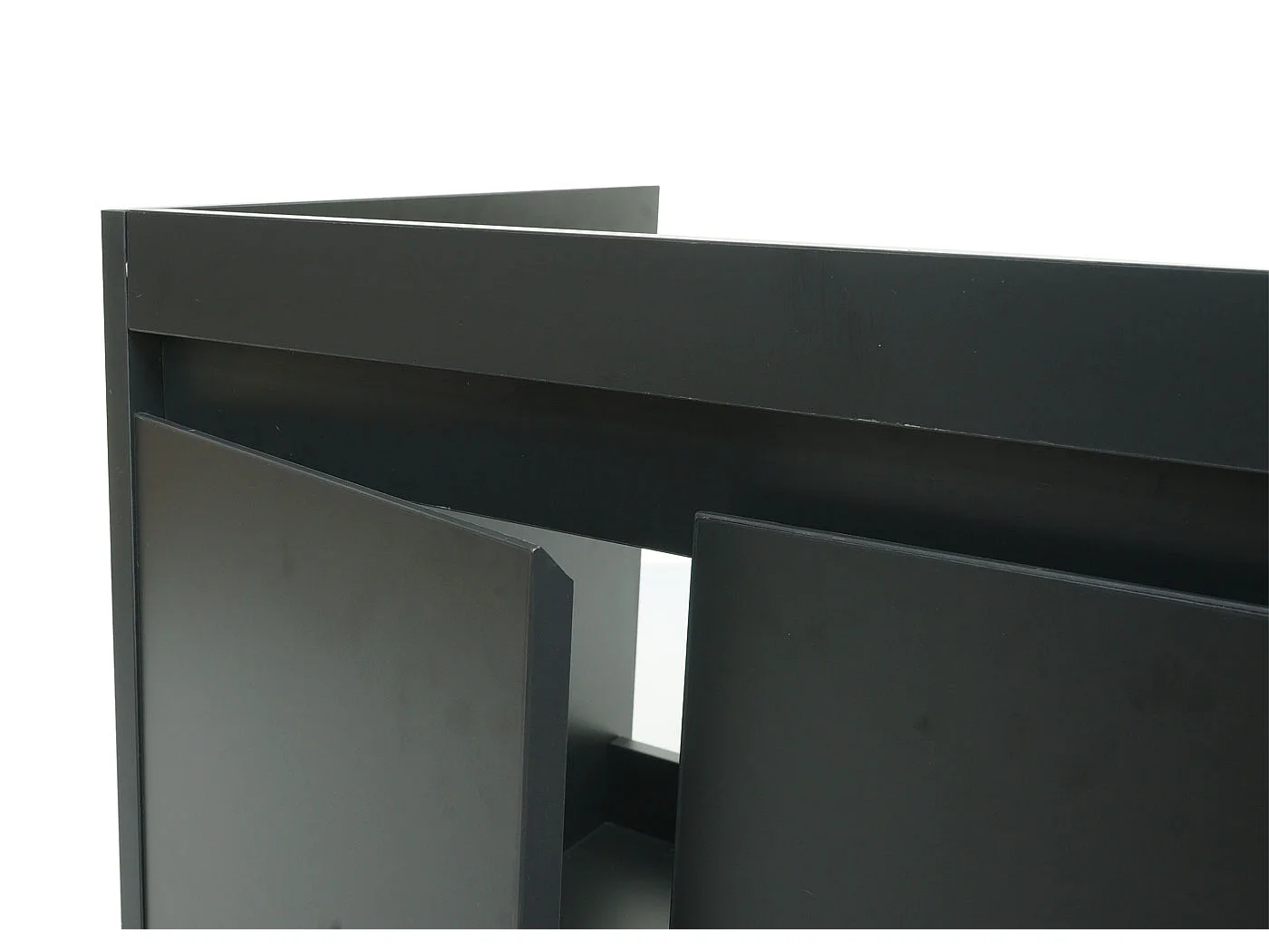 Wastafelonderkast MCW-L86,  zwart