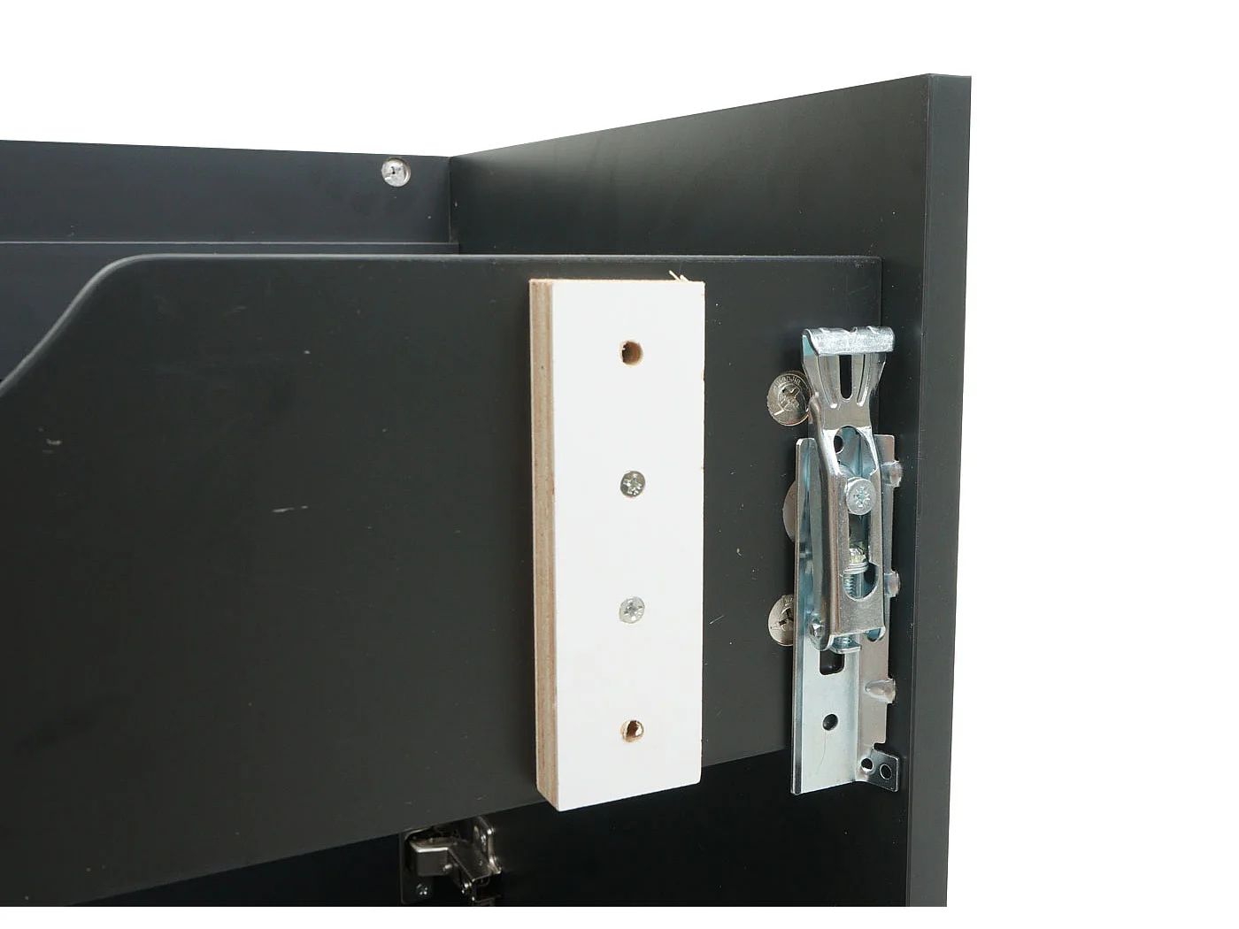 Wastafelonderkast MCW-L86,  zwart