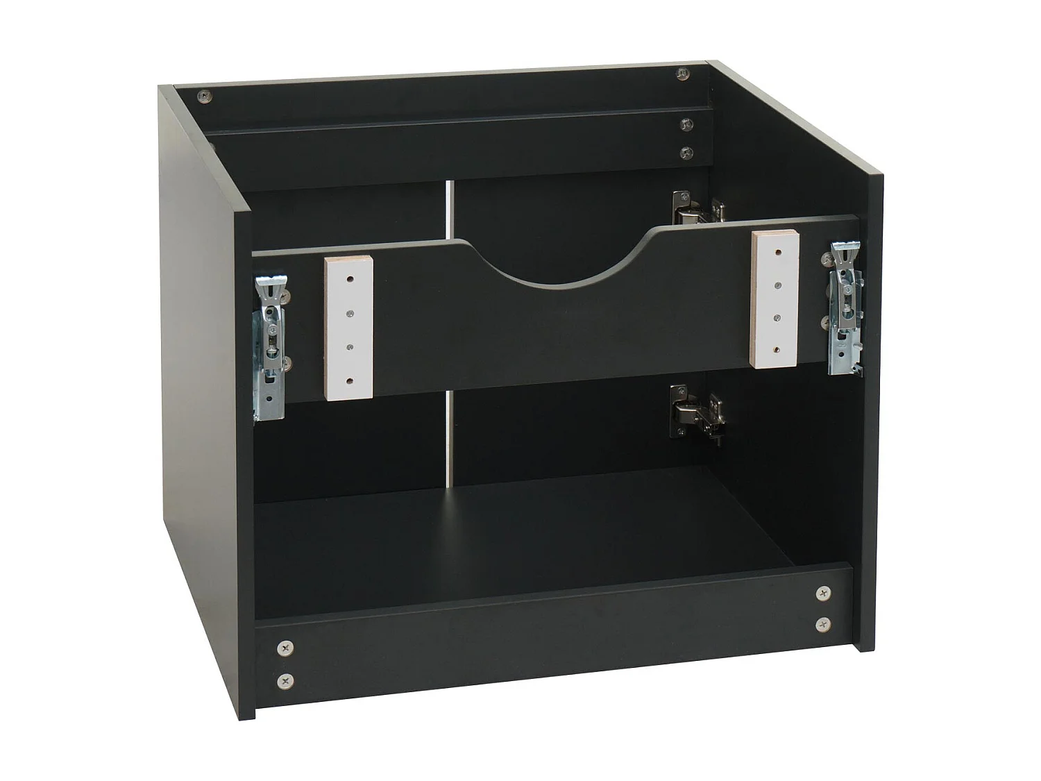 Wastafelonderkast MCW-L86,  zwart