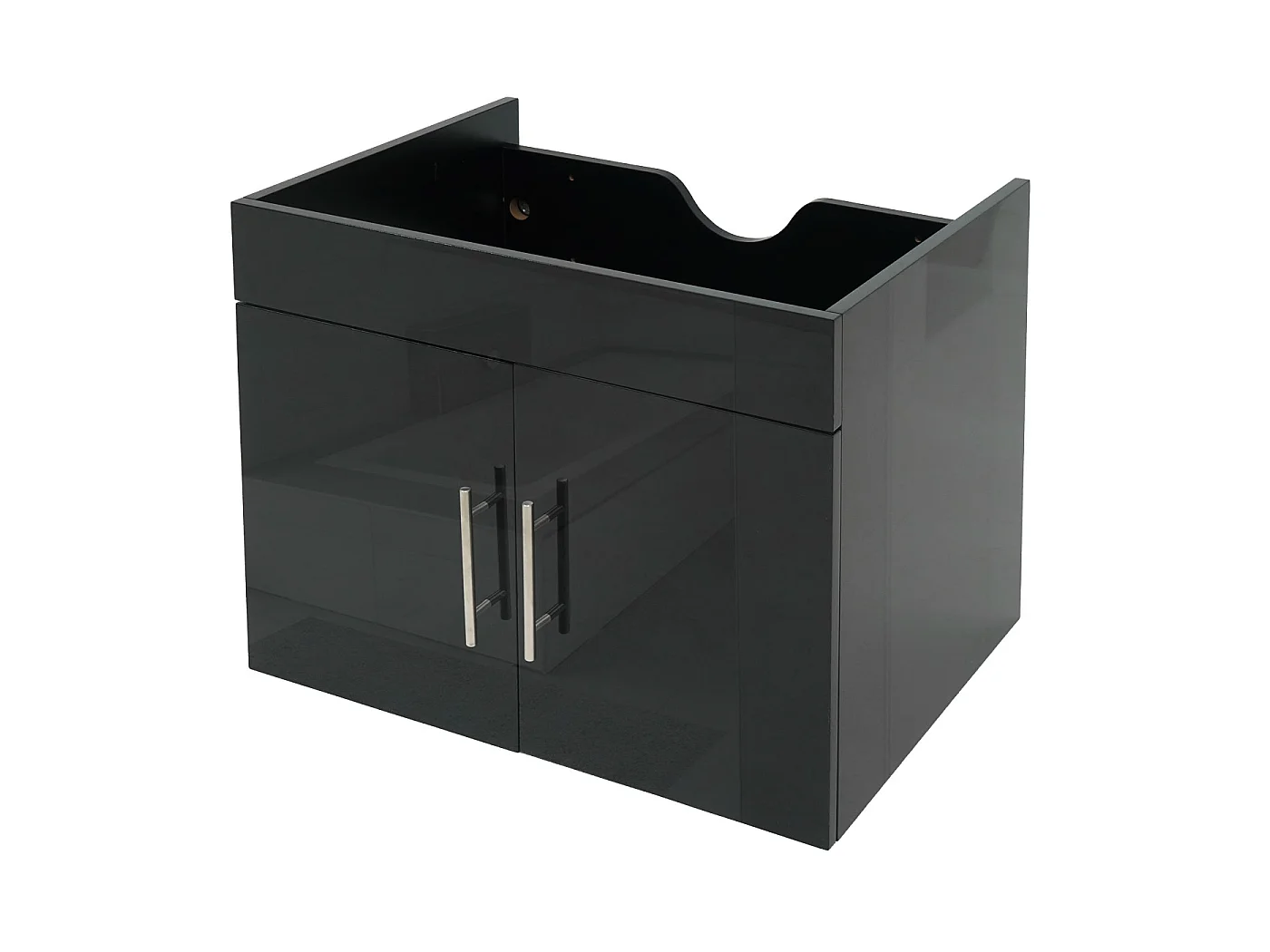 Mueble bajo lavabo MCW-D16,  negro
