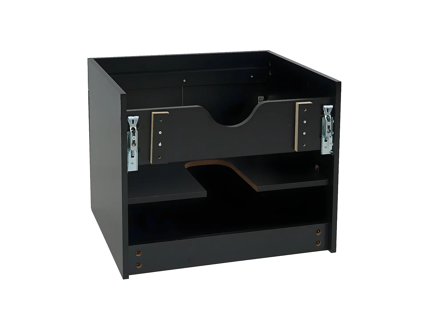 Mueble bajo lavabo MCW-D16,  negro