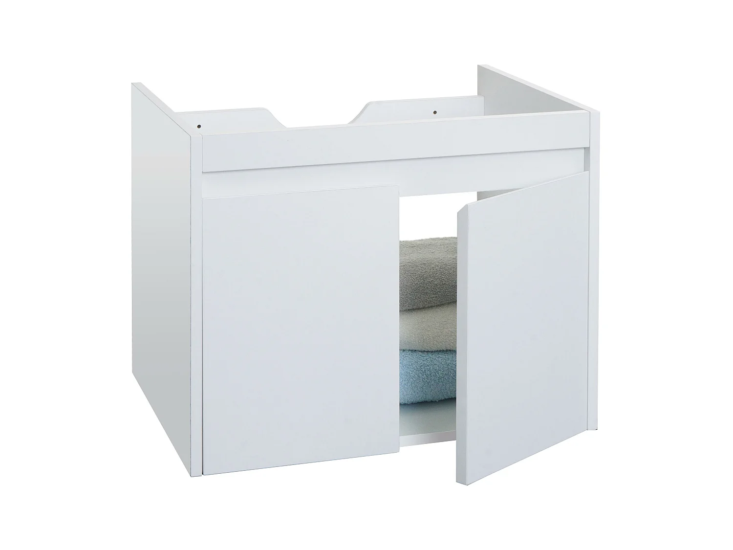 Móvel de toucador MCW-L86,  branco