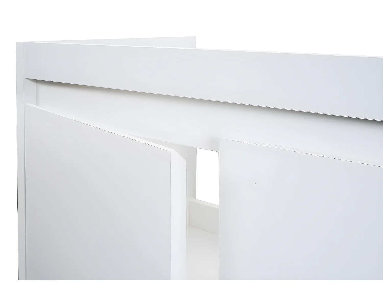 Meuble sous-lavabo MCW-L86,  blanc