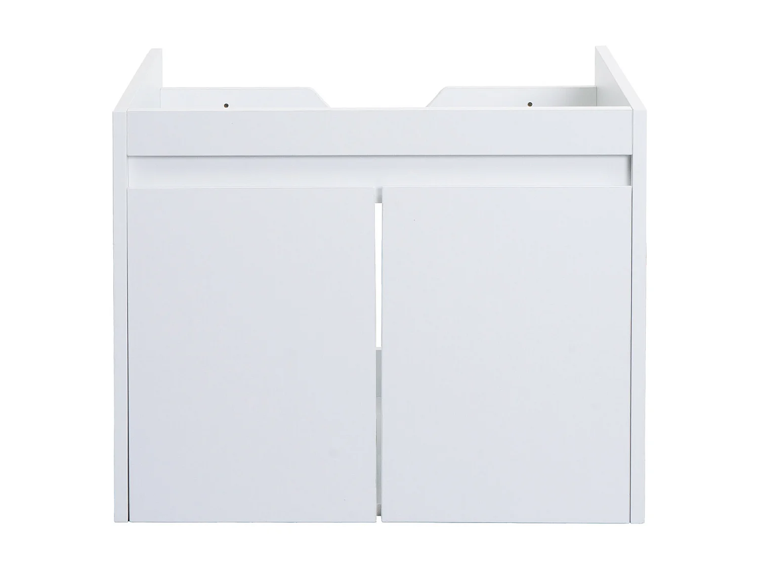 Meuble sous-lavabo MCW-L86,  blanc