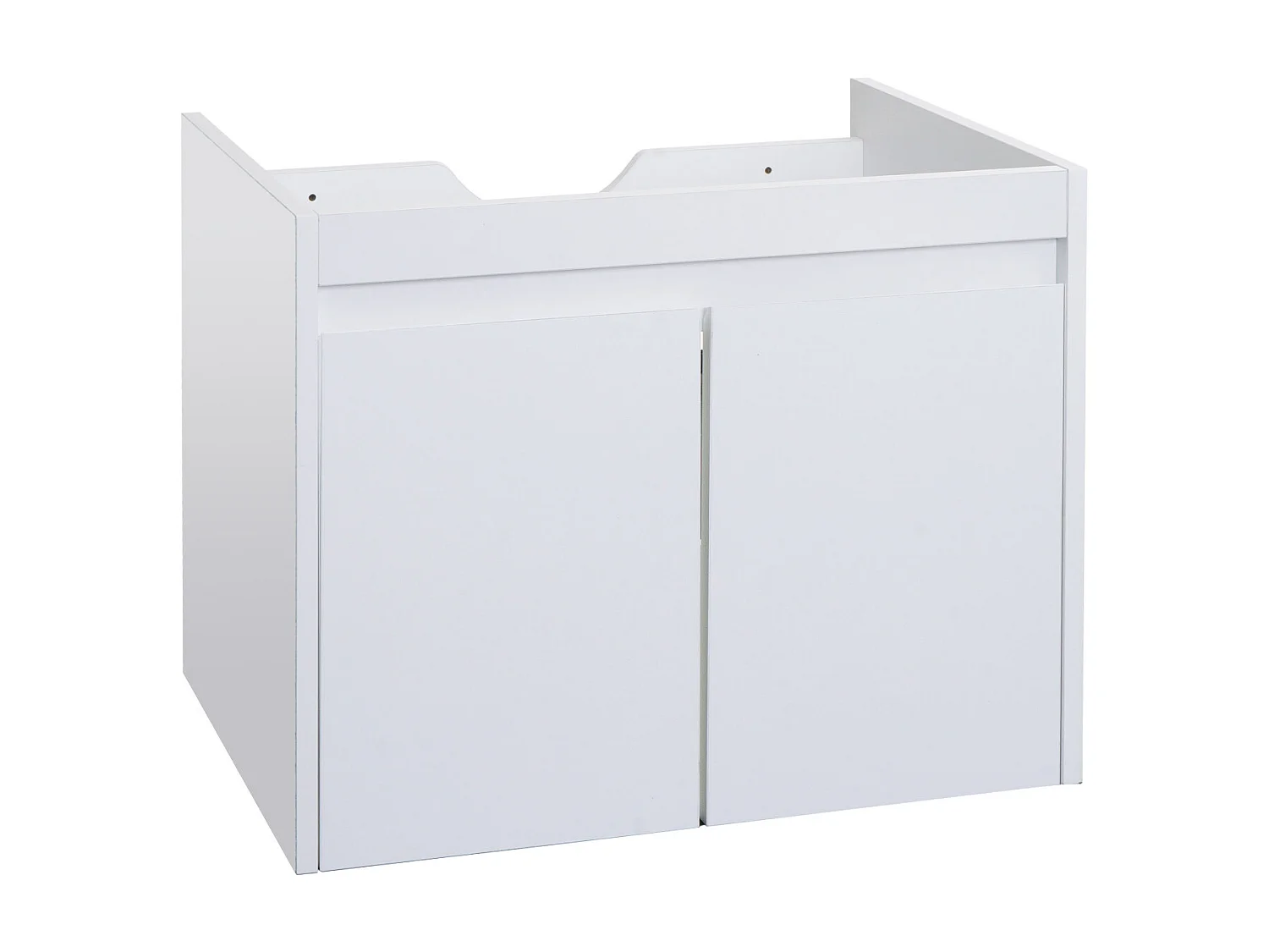 Meuble sous-lavabo MCW-L86,  blanc