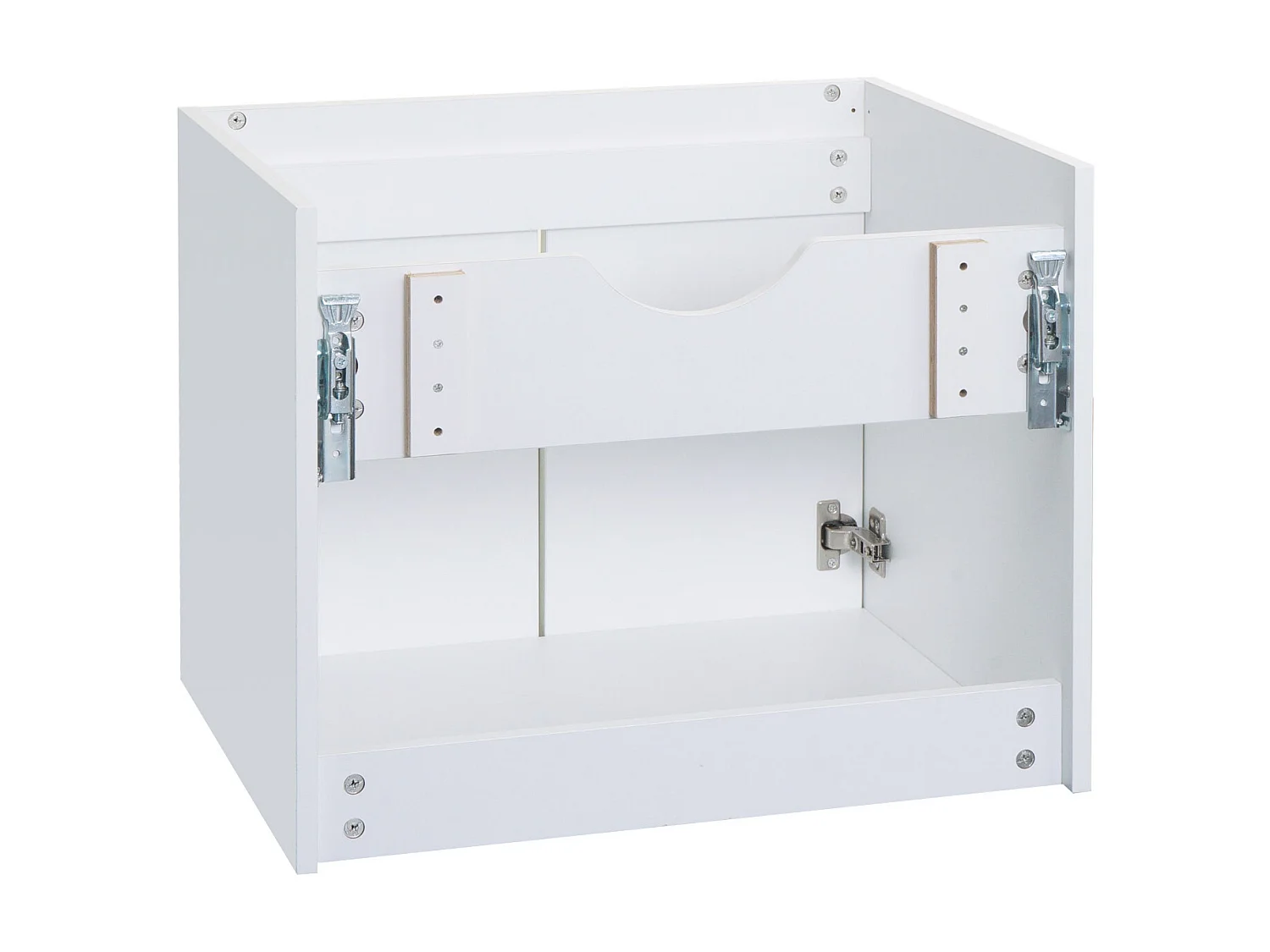 Meuble sous-lavabo MCW-L86,  blanc