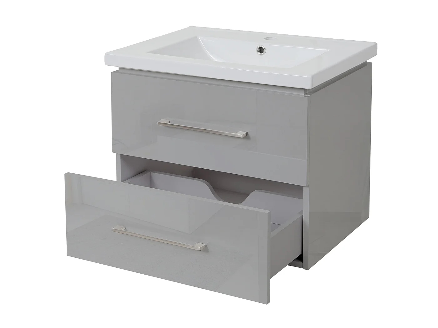 Mueble lavabo Premium MCW-D16,  gris