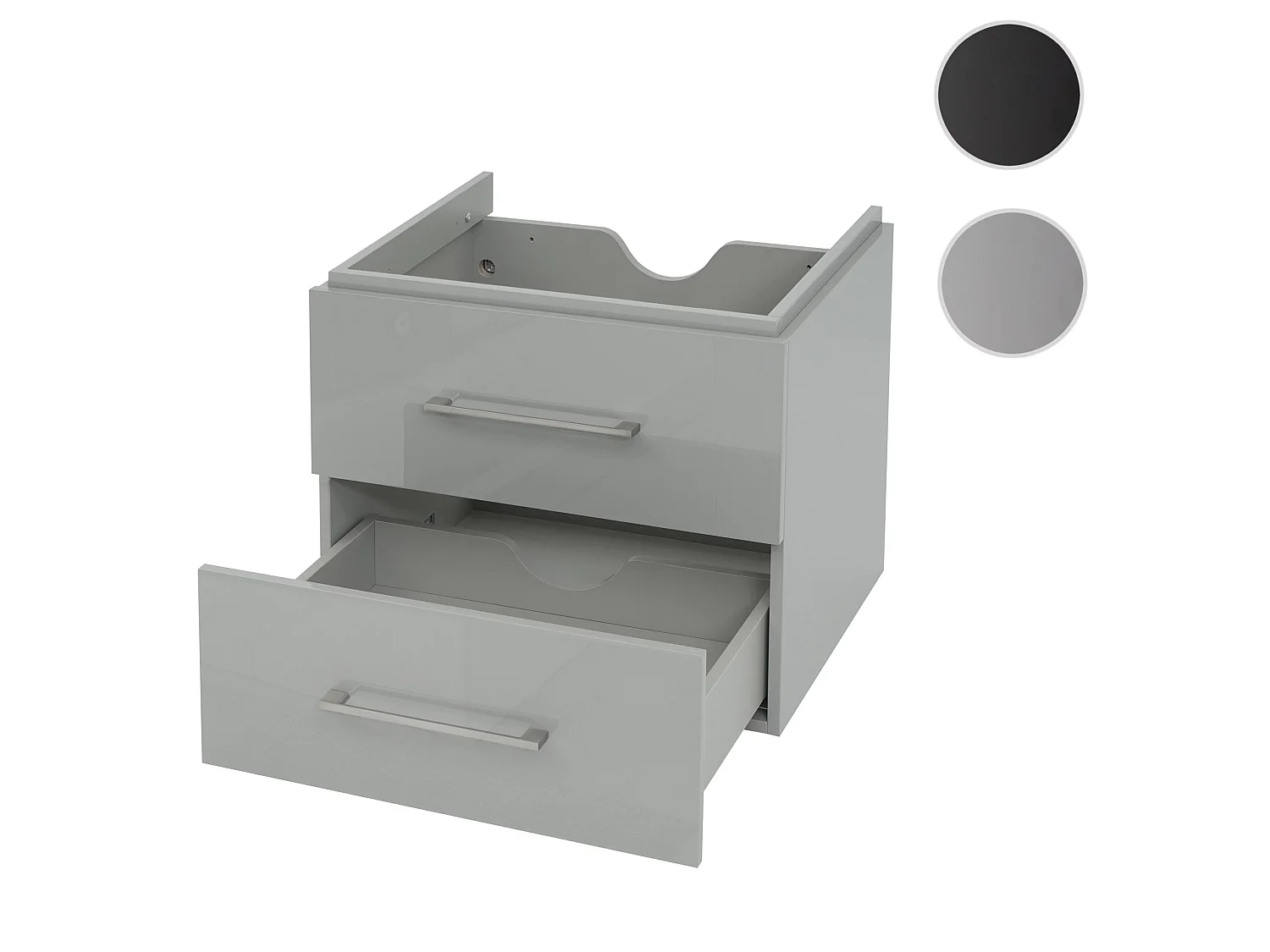 Mueble lavabo Premium MCW-D16,  gris