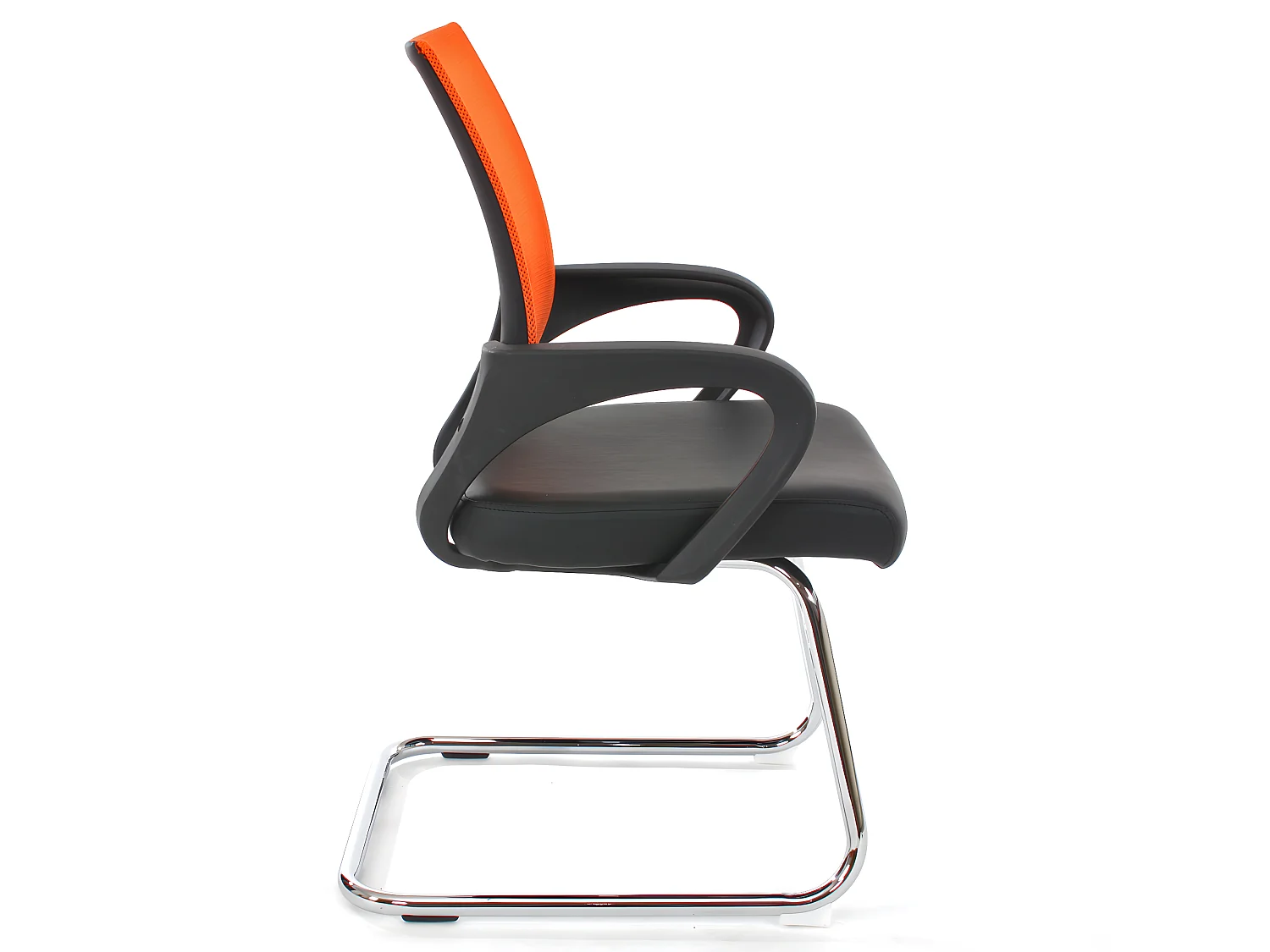 Cadeira de conferência Afragola (conjunto de 2),  laranja