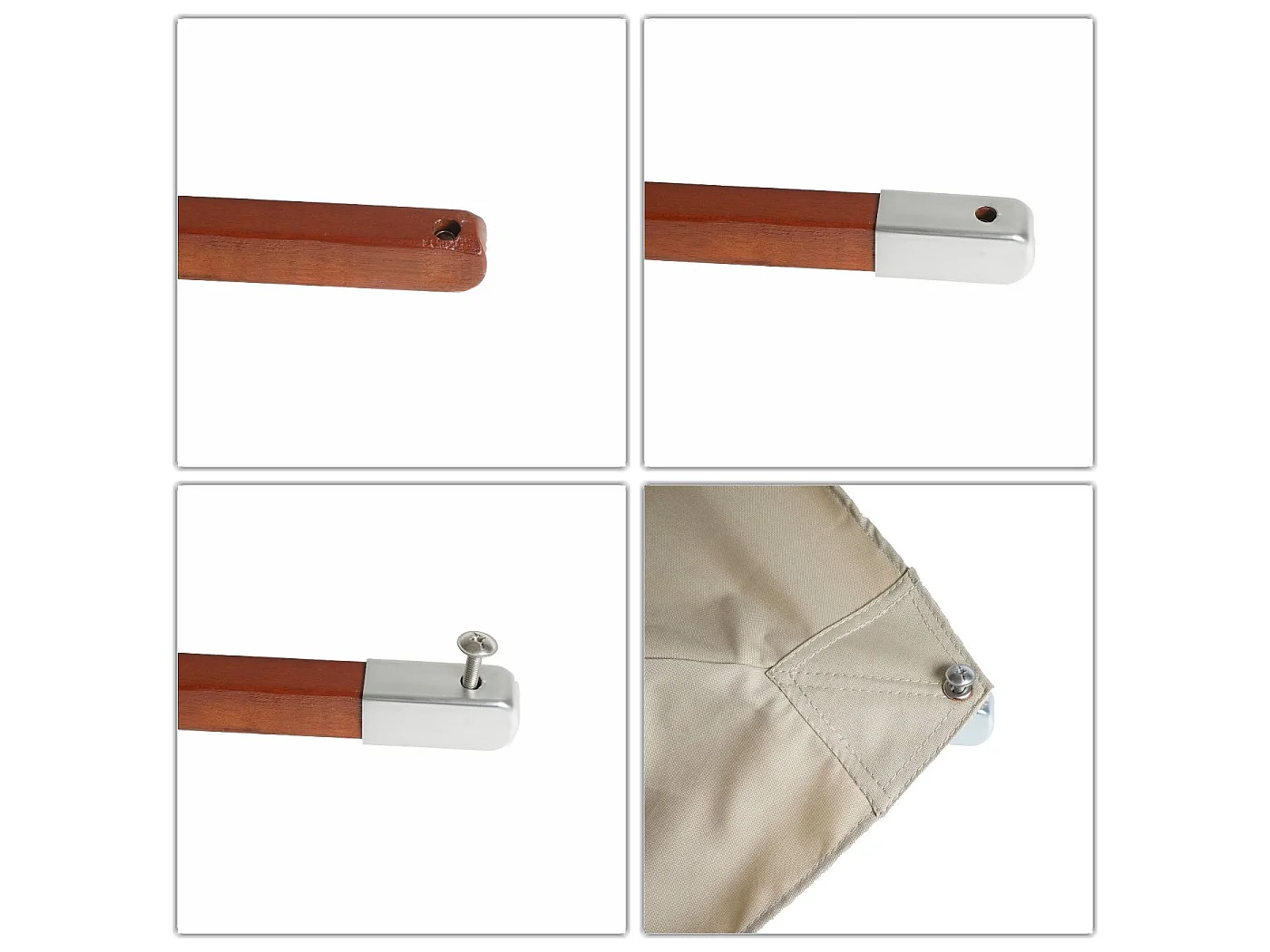 Vervangende hoes voor paraplu MCW-C57 I,  terracotta