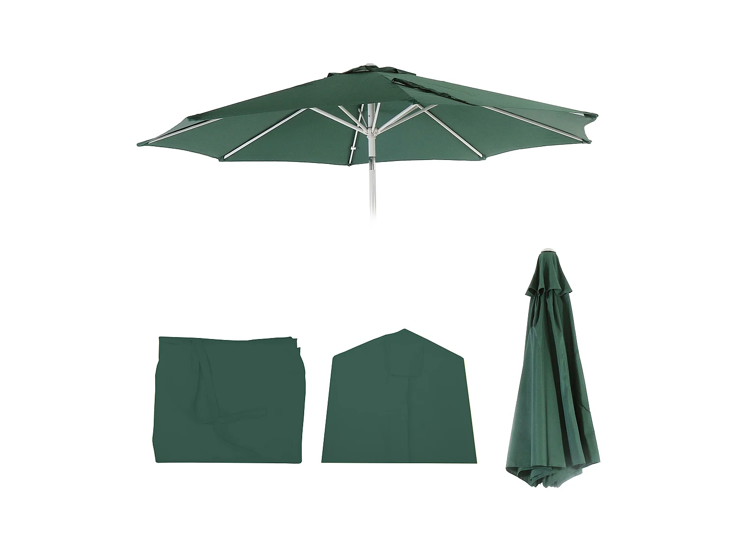 Funda de recambio para sombrilla Asti I,  verde