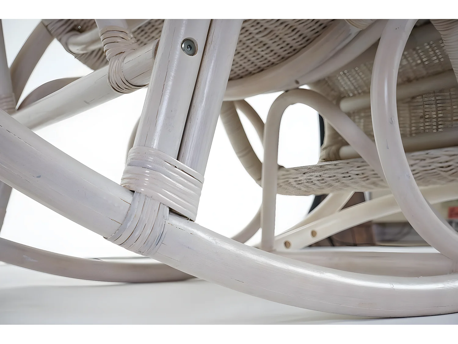 Schommelstoel Queluz,  groen kussen