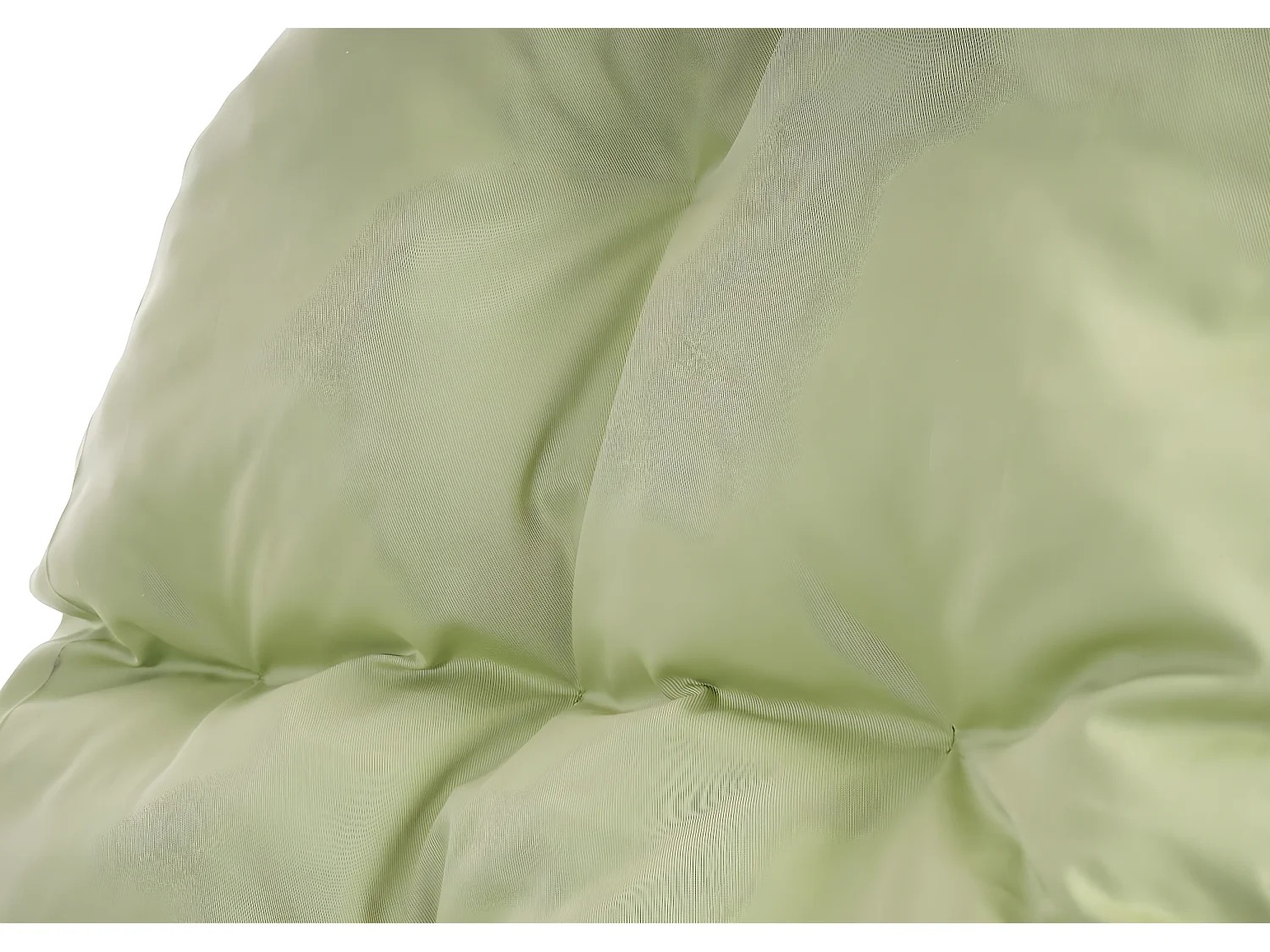 Fotel bujany Queluz,  zielona poduszka