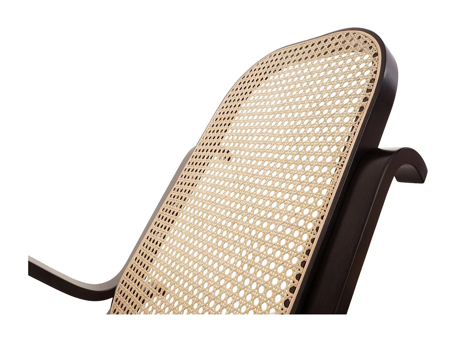 Schommelstoel Gallarate rotan,  walnootlook