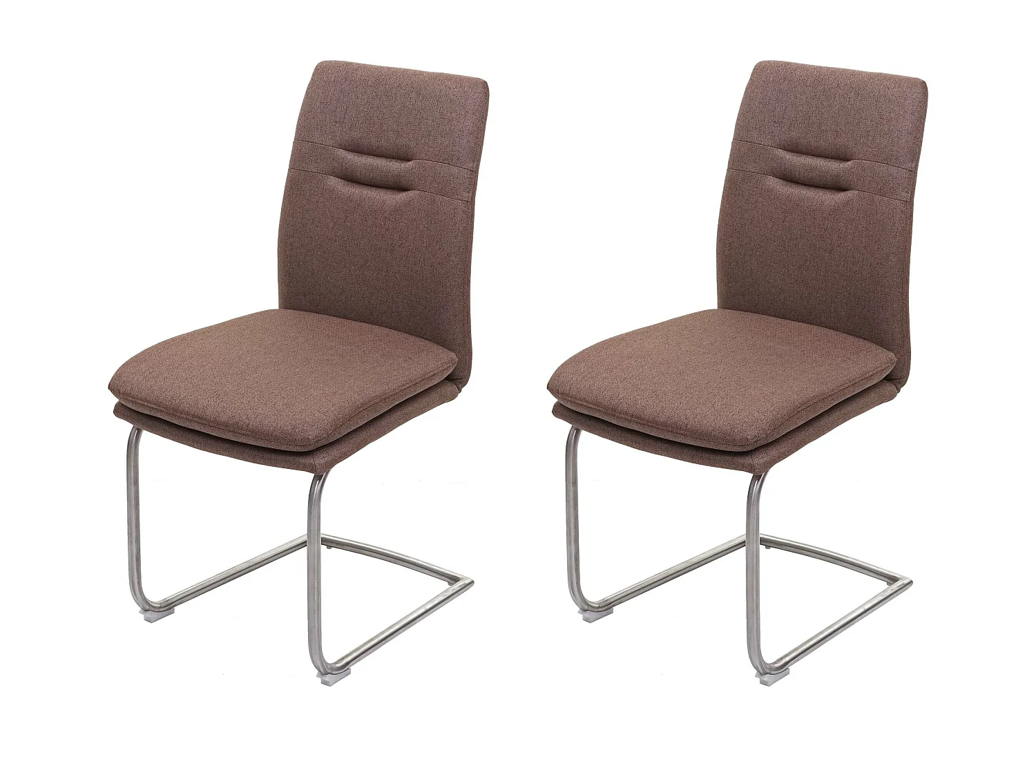 Eetkamerstoel MCW-H70 (set van 2),  bruin