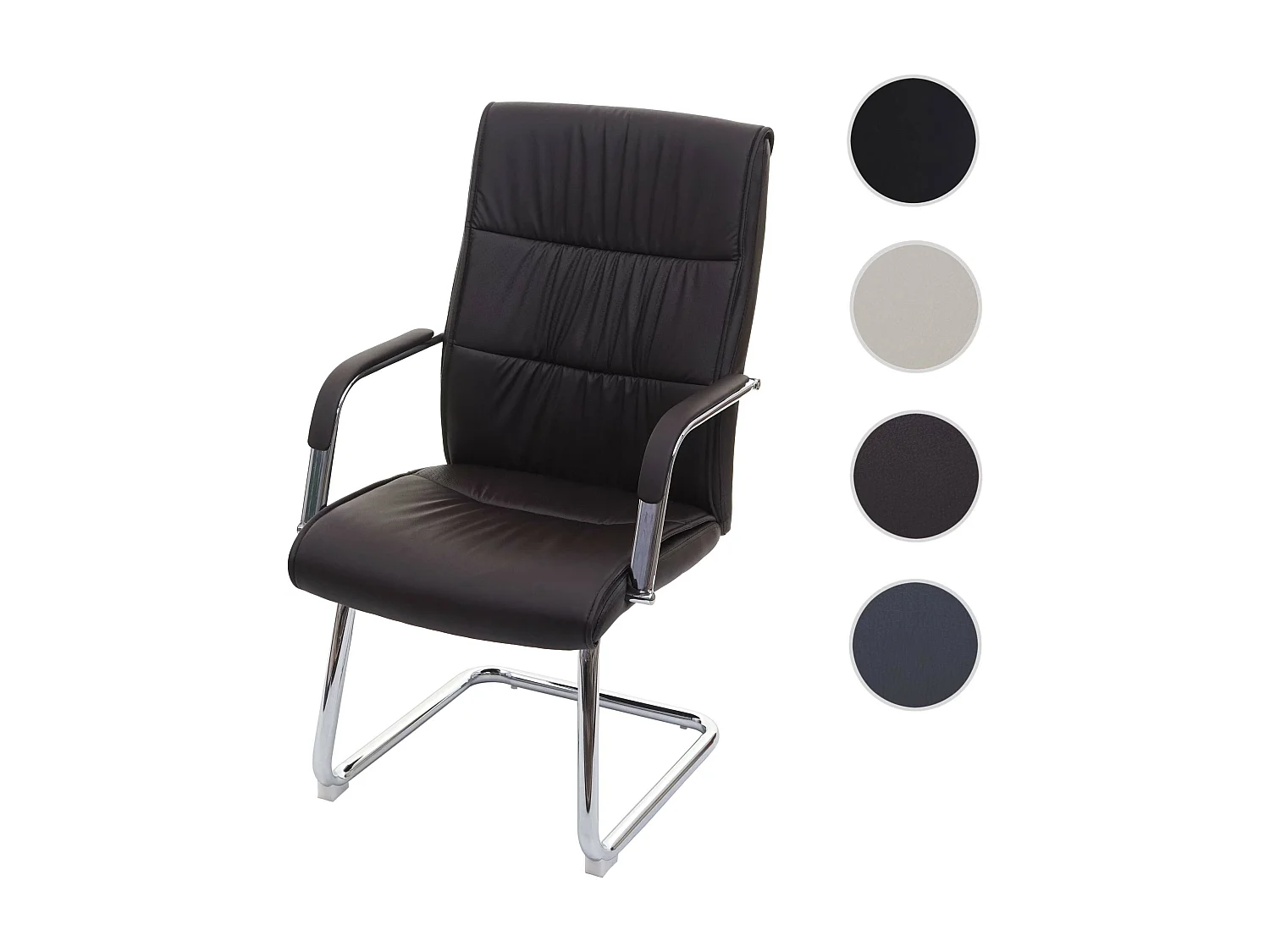 Conferentiestoel MCW-A49,  bruin