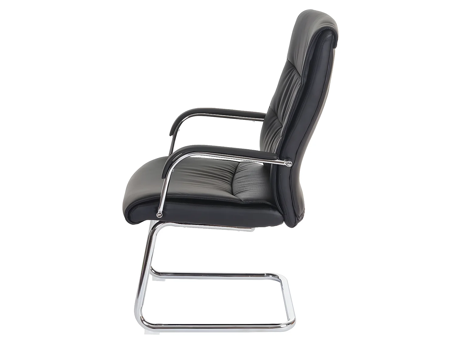 Sillón de conferencia MCW-A49,  negro