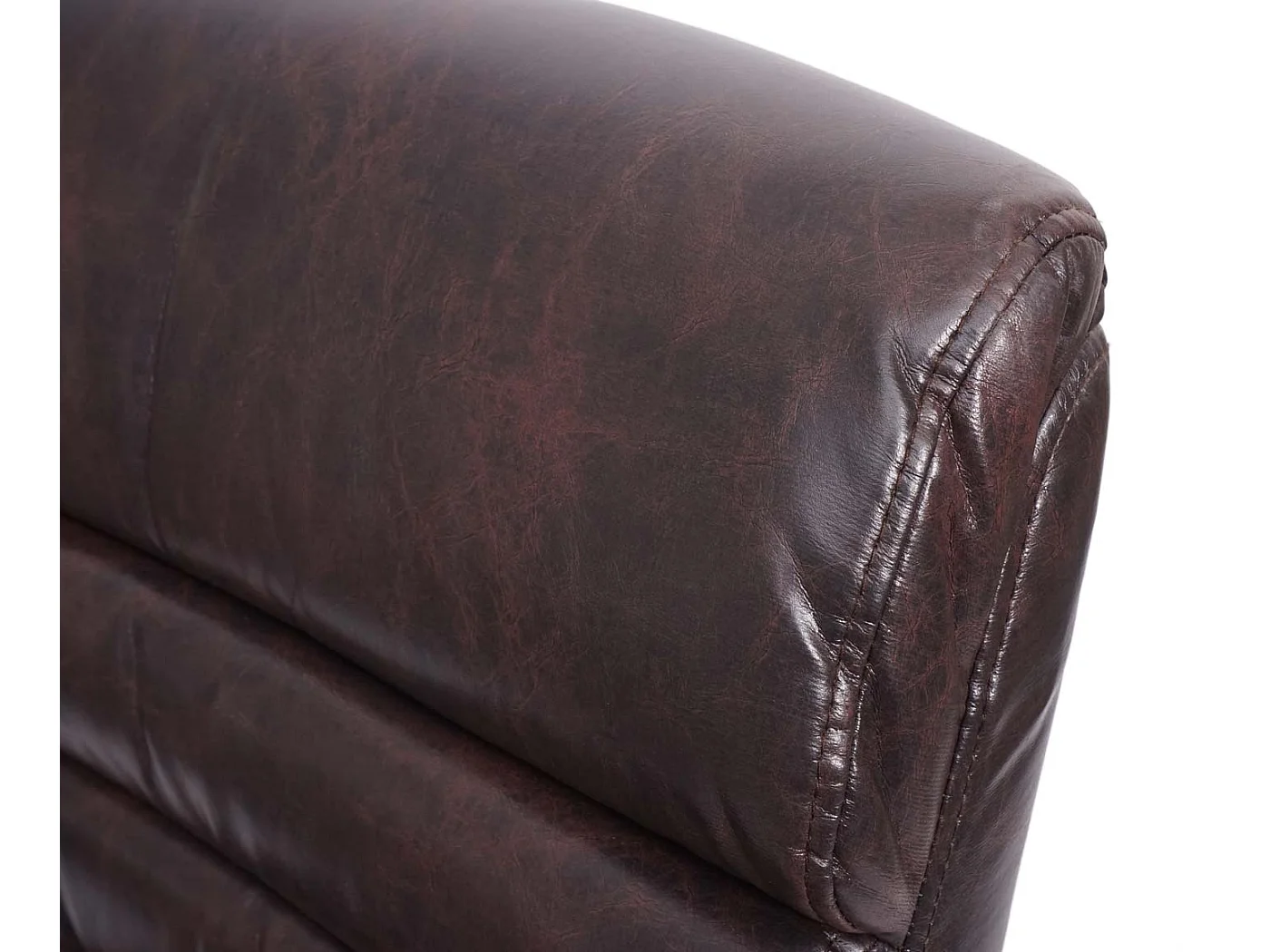 Conferentiestoel MCW-H31 (set van 6),  kunstleer bruin