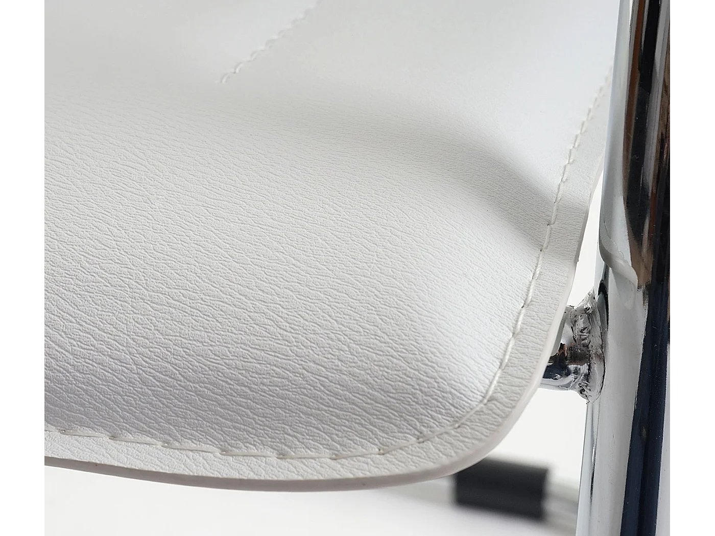 Konferenzstuhl Perm (2er-Set), Weiß