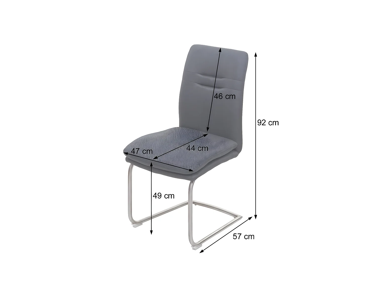 Eetkamerstoel MCW-H70,  bruin