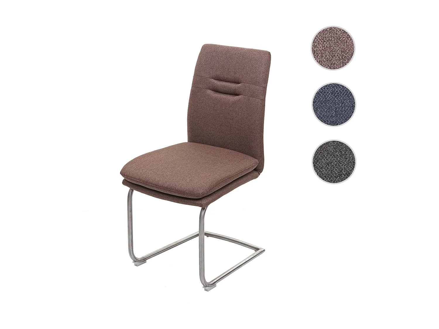 Chaise de salle à manger MCW-H70,  brun