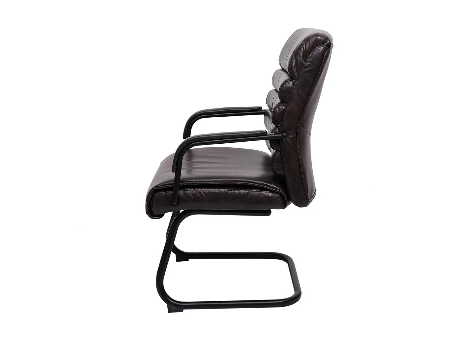 Conferentiestoel MCW-H31,  kunstleer bruin