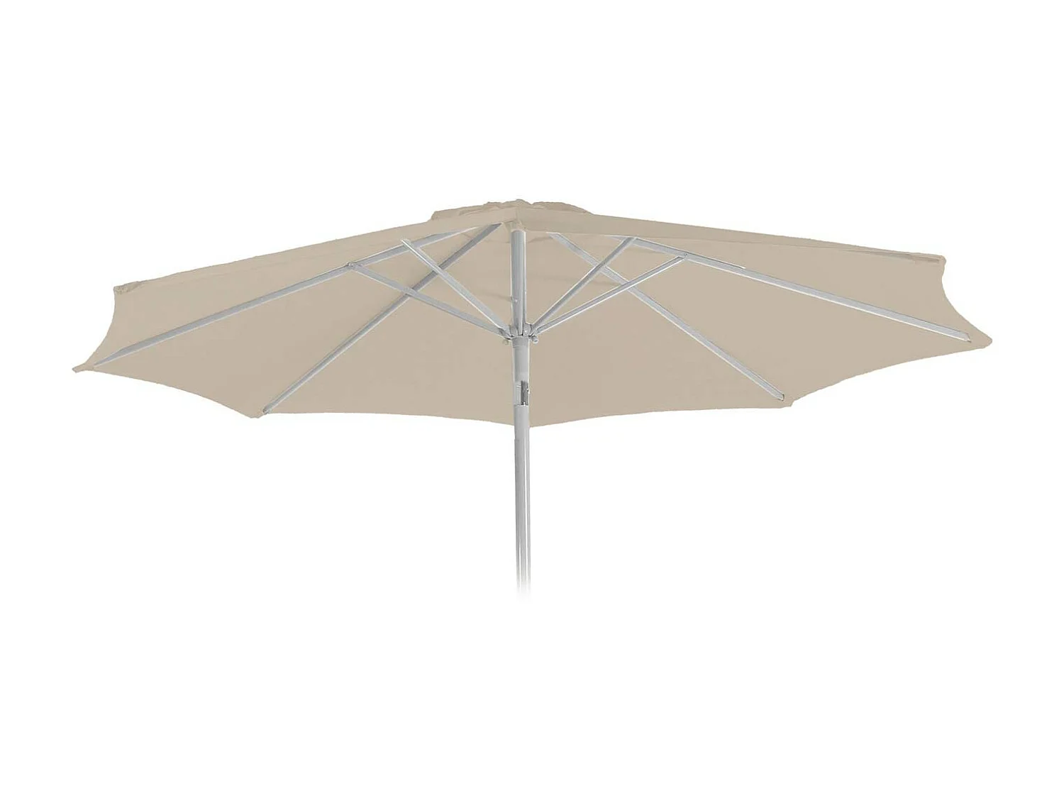 Wymienny pokrowiec na parasol Asti II,  kremowy