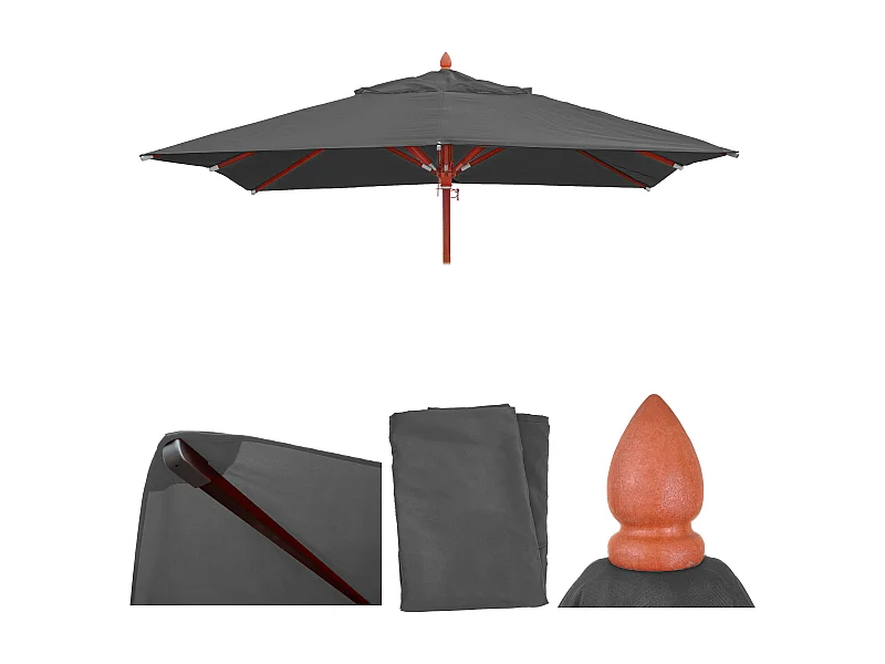 Funda de repuesto para paraguas MCW-C57 II,  antracita