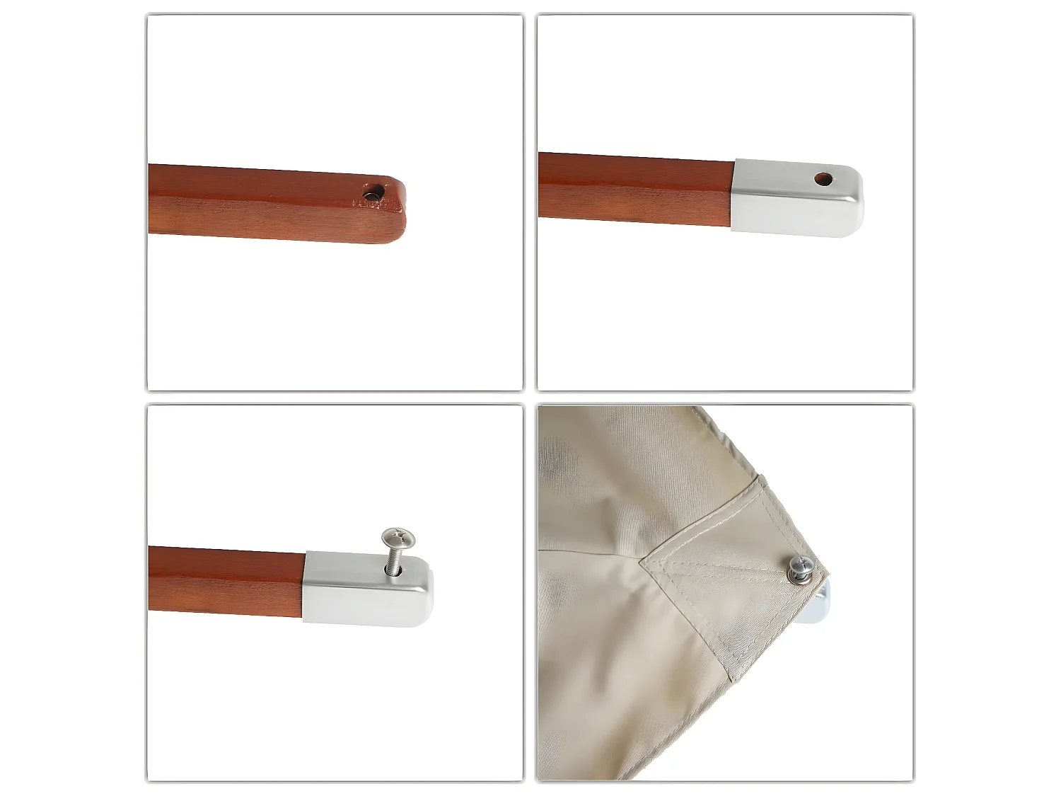 Funda de recambio para paraguas MCW-C57 I,  crema