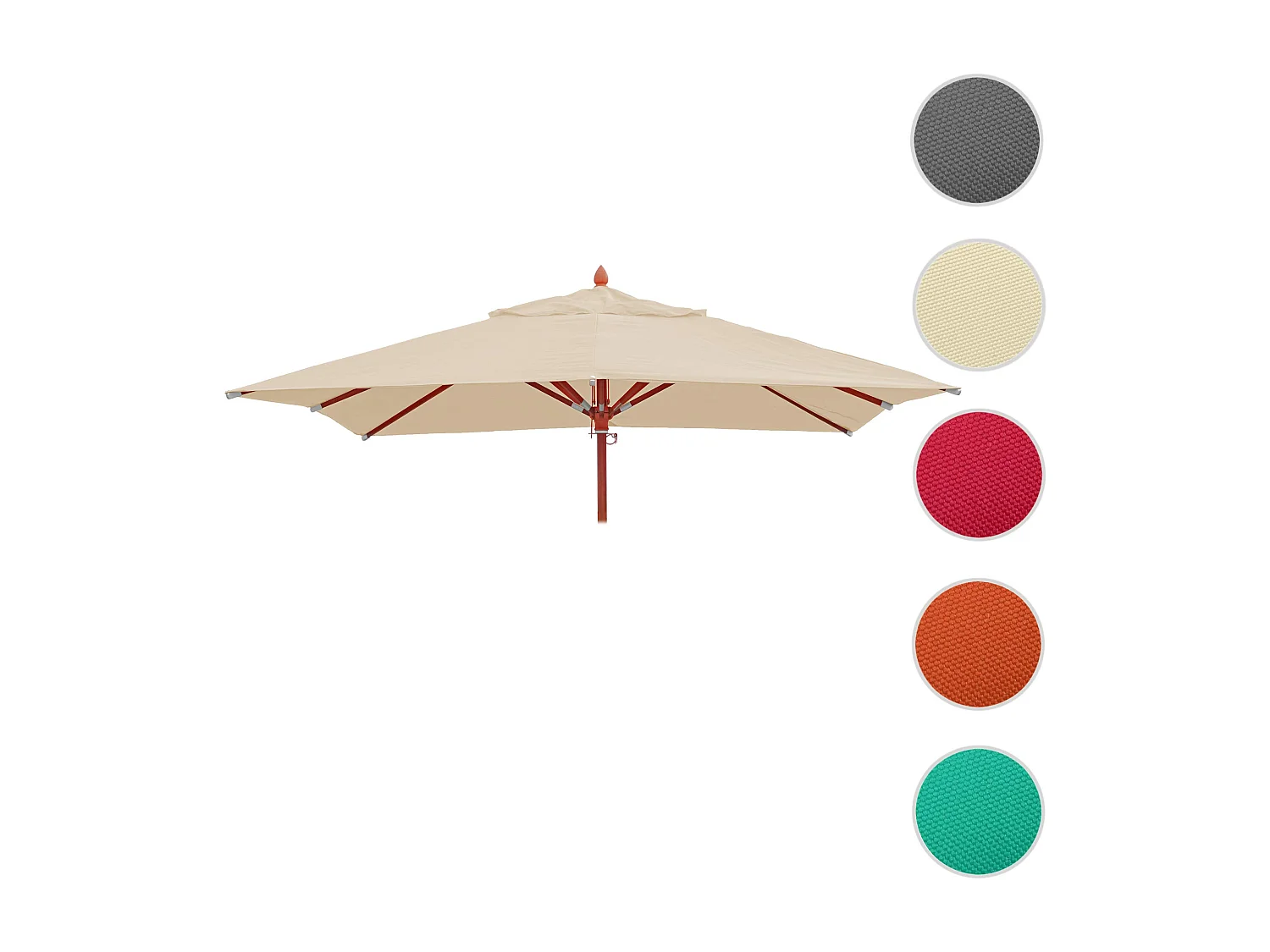 Funda de recambio para paraguas MCW-C57 I,  crema