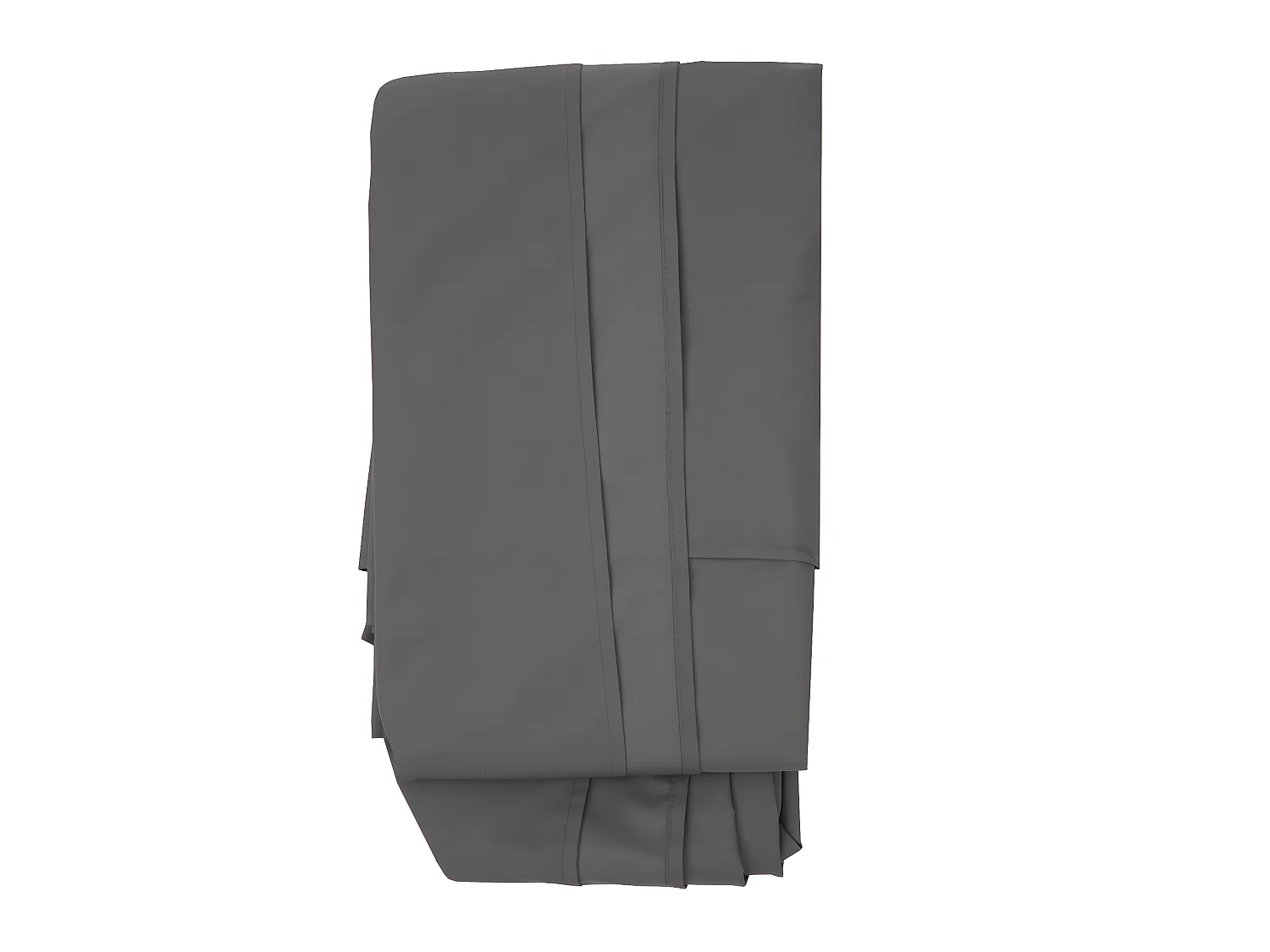 Toile de rechange pour parasol MCW-D20 5x5m,  anthracite