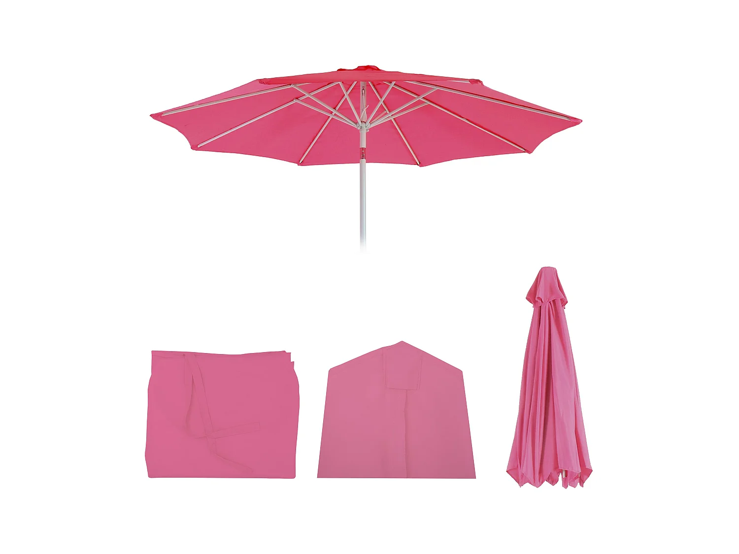 Toile de rechange pour parasol Asti I,  pink