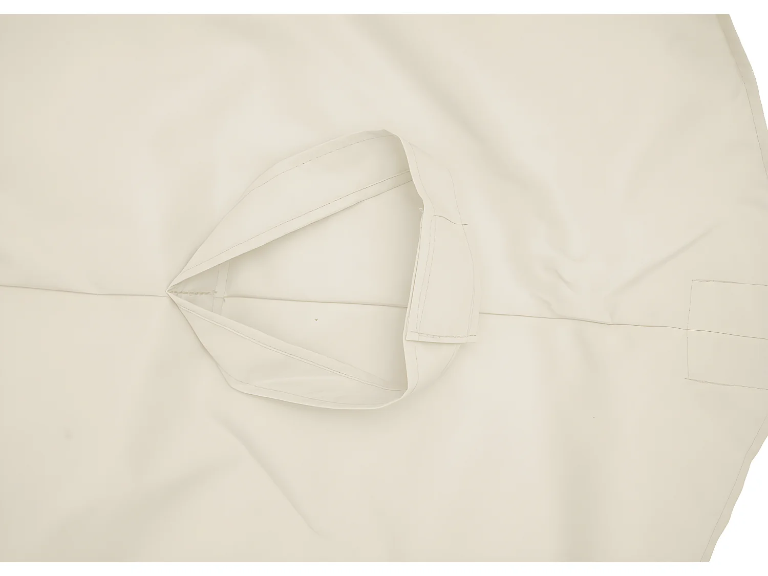 Funda de recambio para parasol voladizo MCW-D14,  crema sin solapa