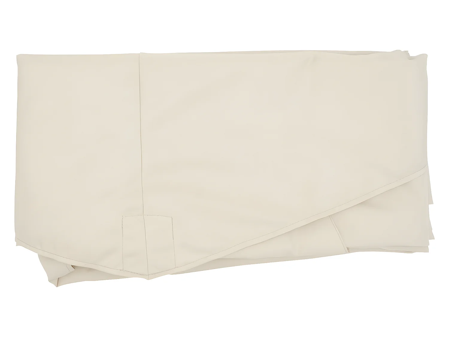 Funda de recambio para parasol voladizo MCW-D14,  crema sin solapa