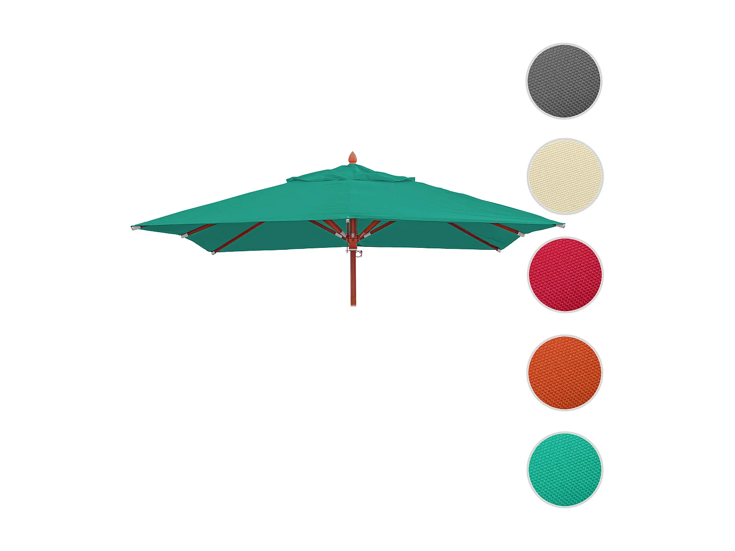 Vervangende hoes voor paraplu MCW-C57 I,  blauwgroen