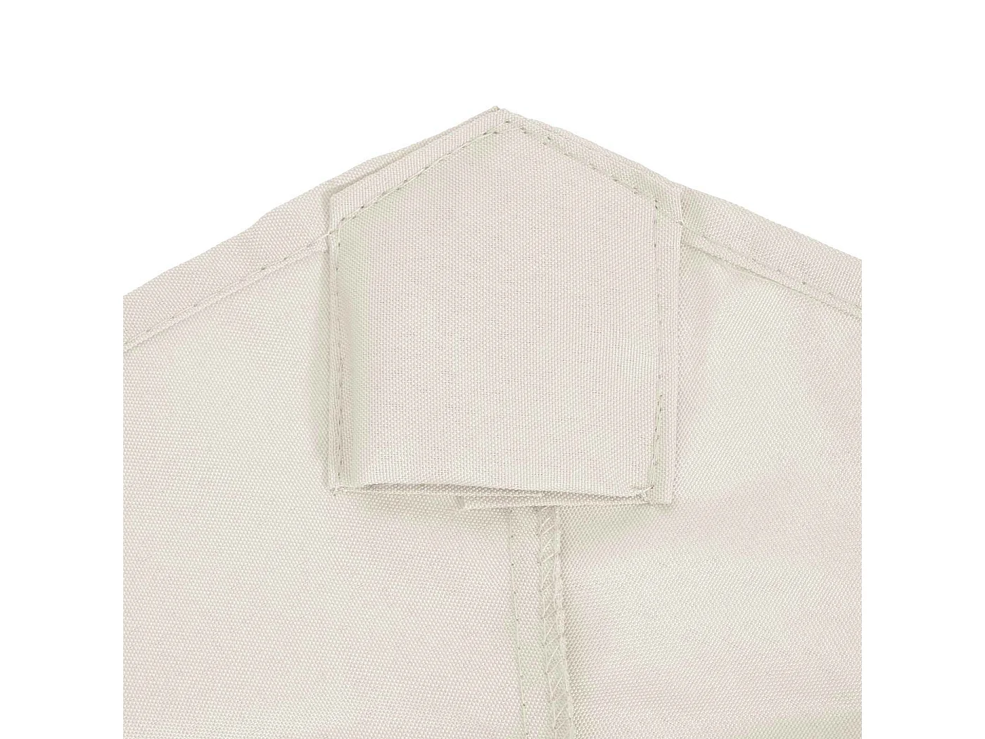 Housse pour parasol semi-circulaire Lorca,  crème