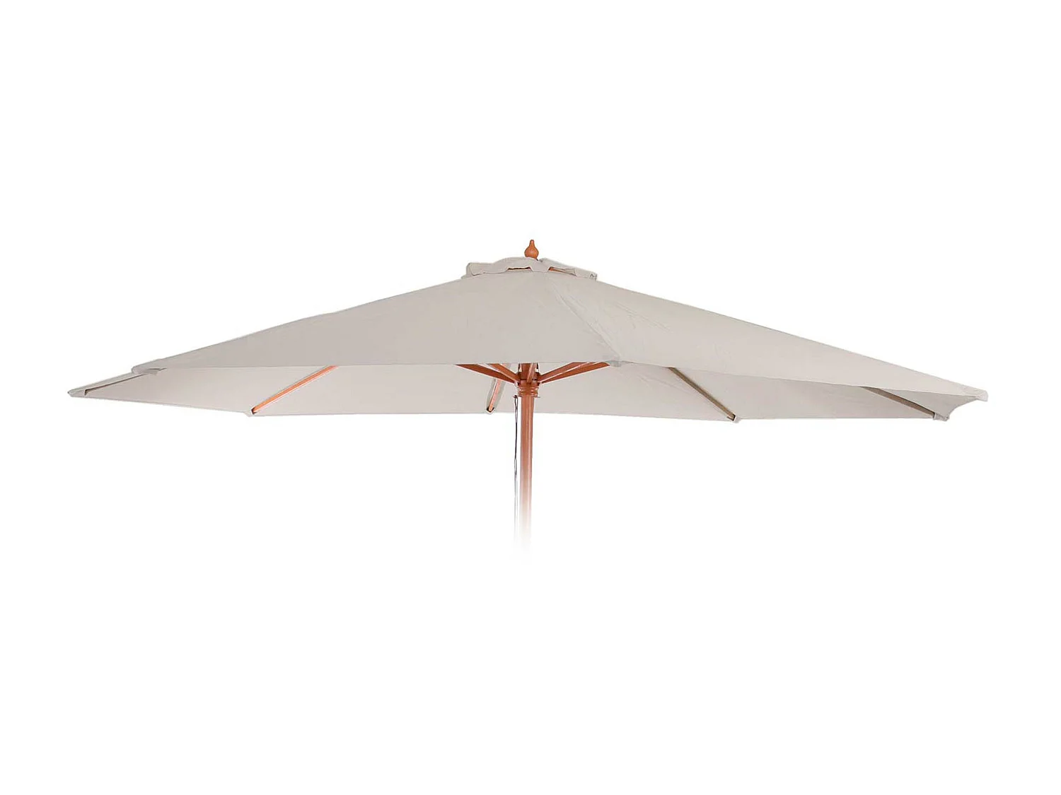 Telo copertura ricambio per ombrelloni rotondi Florida Ø 350cm ~ avorio