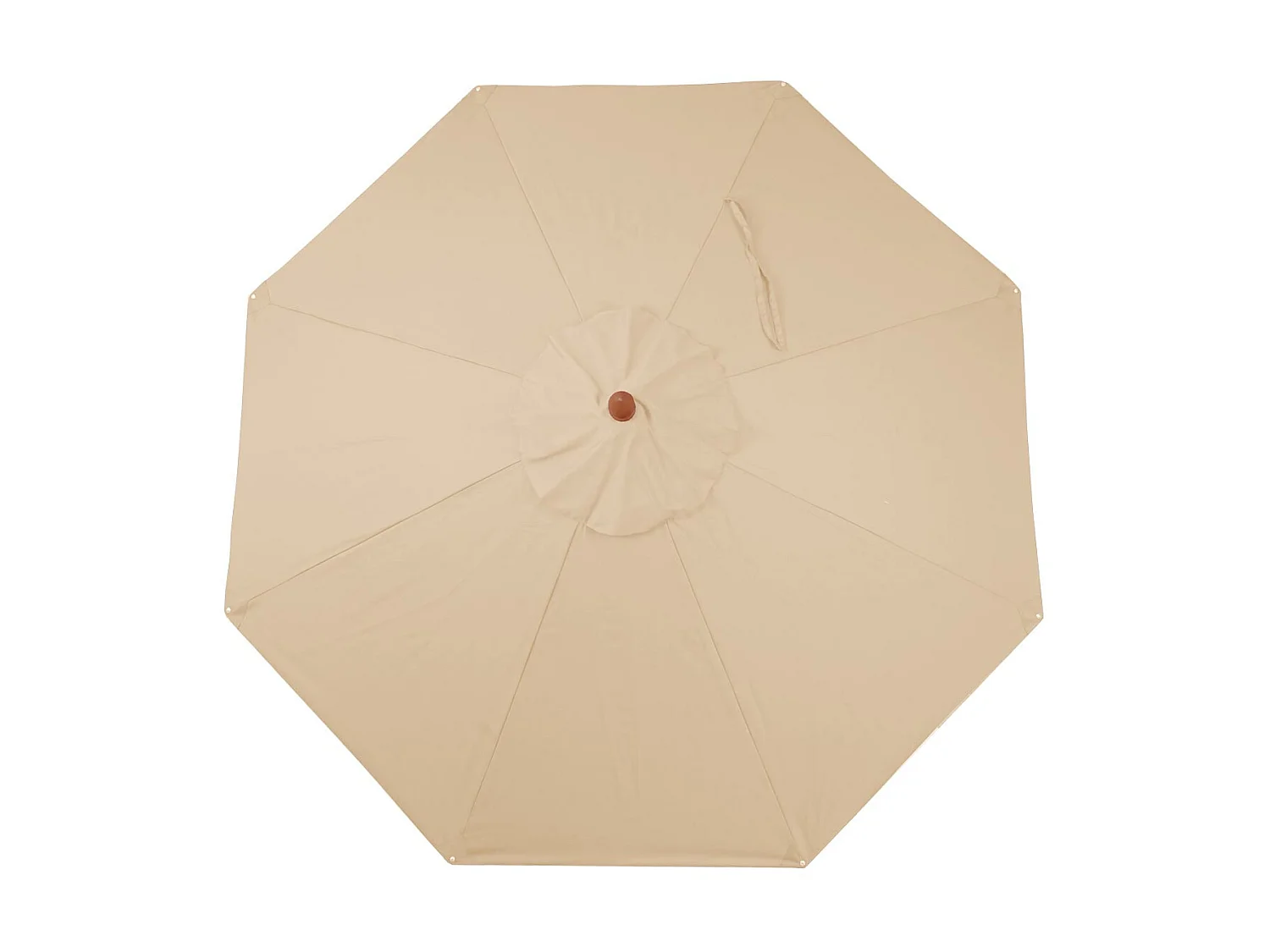 Vervangende hoes voor paraplu MCW-C57 II rond,  crème