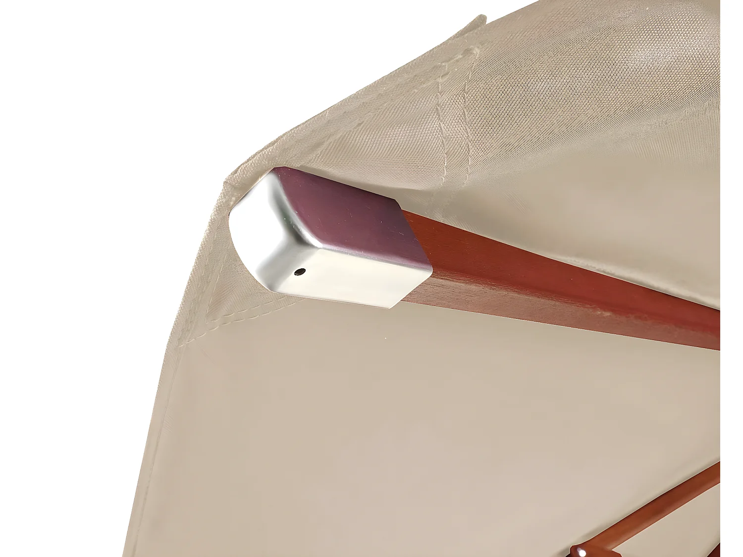 Vervangende hoes voor paraplu MCW-C57 II rond,  crème