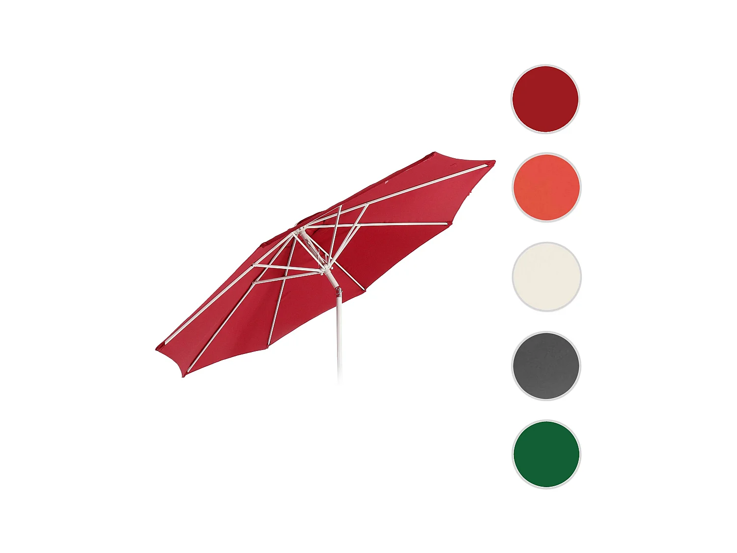 Toile de rechange pour parasol Asti II,  rouge