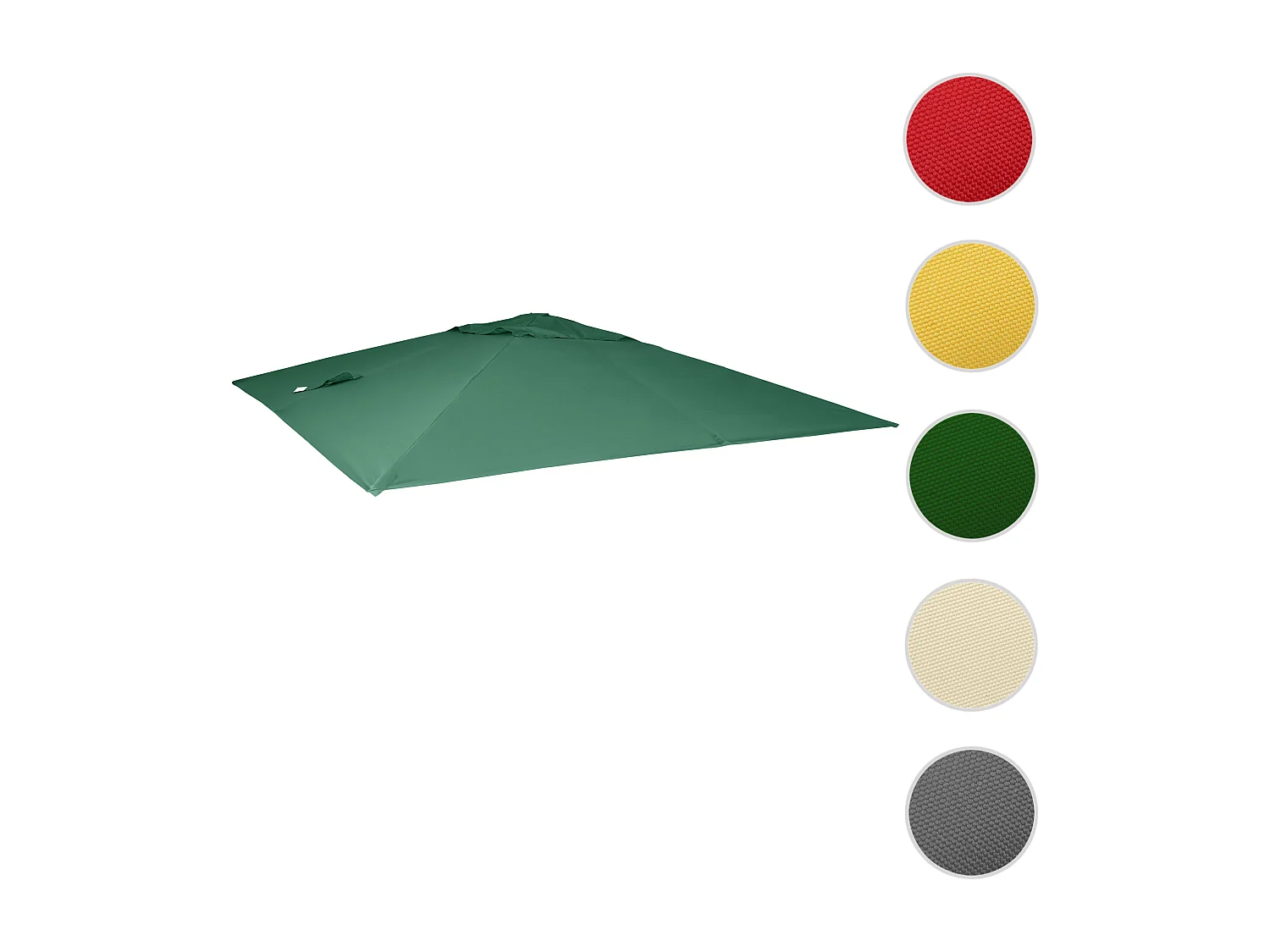 Wymienny pokrowiec do parasola MCW-A96 III,  ciemnozielony