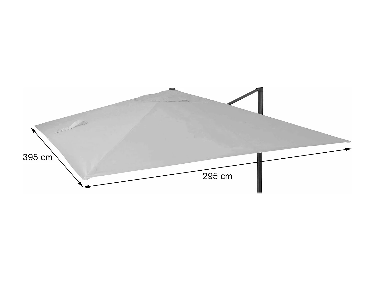 Wymienny pokrowiec do parasola MCW-A96 III,  antracyt