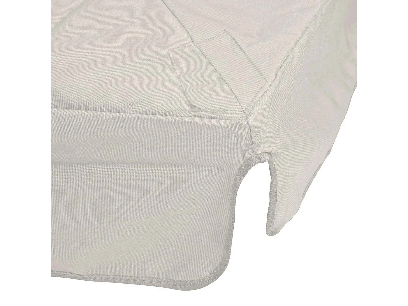 Toile de rechange pour parasol MCW-A96 3x4m,  gris crème