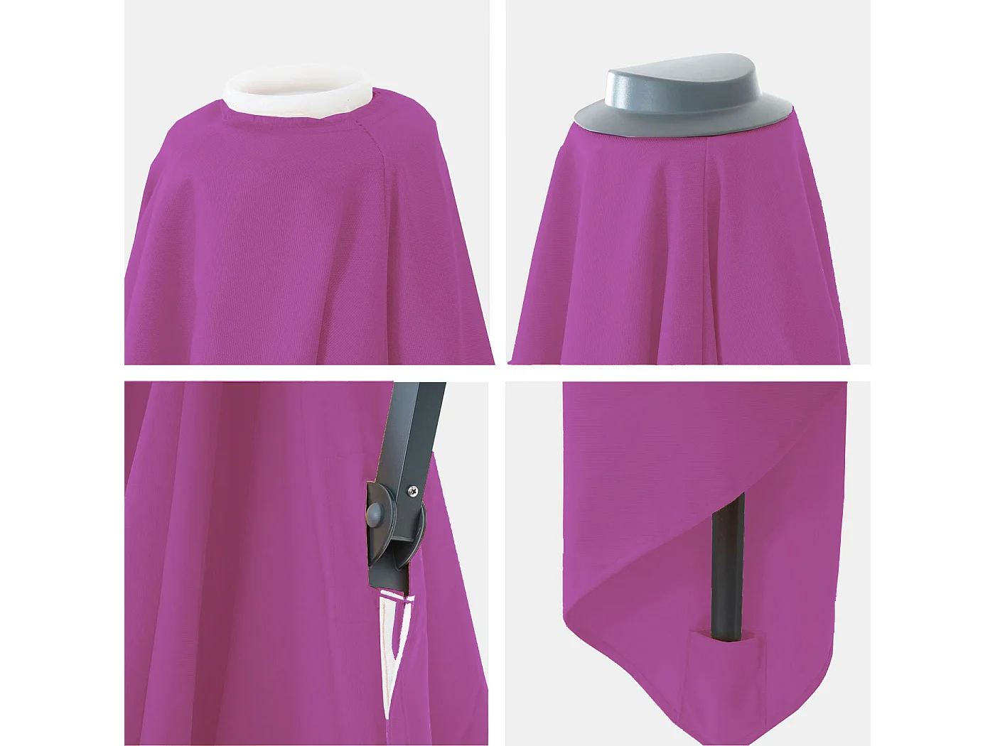 Vervangende hoes voor MCW-A96 III paraplu,  paars-paars